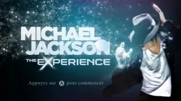 Michael Jackson - The Experience screen shot title